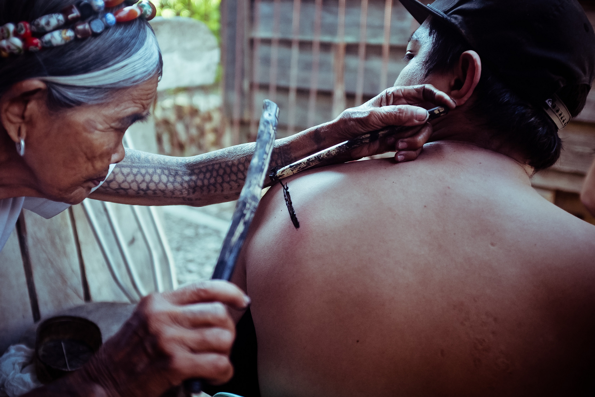 Meet some of Indias indigenous tattoo artists fiercely protecting  traditional designs  The Hindu